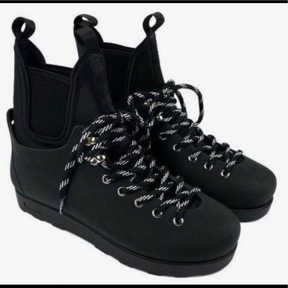Jeffrey Campbell barometric boots lace up